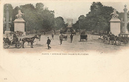 Paris * 8ème * Avenue Des Champs élysées * Attelage - Paris (08)