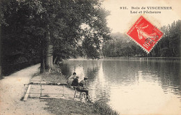 Paris * 12ème * Le Bois De Vincennes * Lac Et Pêcheurs * Pêche à La Ligne - Distretto: 12