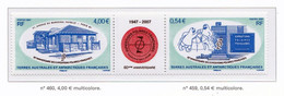 TAAF 2007  N° 459 Et 460  Neufs ** TTB L - Unused Stamps
