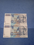 ITALIA-P 112b 10000L 22/11/1989 UNC (2 Consecutivi) - 10.000 Lire