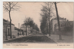 Delcampe - SEDAN  (08 - Ardennes)  L'Avenue PHILLIPPOTEAUX  - Ed. E.Genin - Sedan