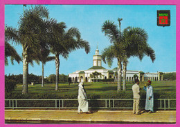 Delcampe - 288884 / Morocco - Rabat - Mazquita Mosque Mosquee S.M. Hassan II , Garden Woman Men PC No 21 Maroc Marokko - Rabat