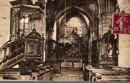 Delcampe - Attichy L Intérieur De L église - Attichy