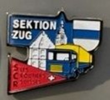 LES ROUTIERS SUISSES - SECTION ZUG - SEKTION ZUG - SCHWEIZ - CAMION - TRUCK - SCR -     (31) - Transport Und Verkehr