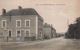 Chammes * Rue Principale Du Village * Villageois - Autres & Non Classés