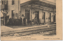 54 La Gare De CIREY Pillée Par Les Allemands - Cirey Sur Vezouze