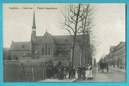 * Izegem - Iseghem (West Vlaanderen) * (Déposé Strobbe - Hoornaert) Kerk Der Paters Capucienen, Animée, église, Old - Izegem