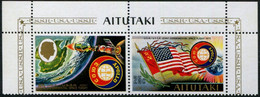 92175001 Aitutaki 1975; Apollo Soyouz ASTP; Yt134-5 +vignettes +bf5 - Océanie