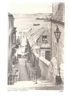 Devon   Postcard  Quay Street Falmouth Sweetman SologrAPH UNUSED - Falmouth