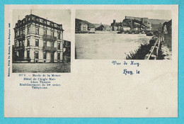 * Huy - Hoei (Liège - Luik - La Wallonie) * (Editeur Félix De Ruyter) Bords De La Meuse, Hotel De L'aigle Noir, Canal - Huy