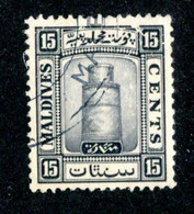 Delcampe - 490 BCx  Maldives 1933 SG.17B Used ( All Offers 20% Off! ) - Maldive (...-1965)