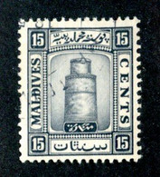 491 BCx  Maldives 1933 SG.17B Used ( All Offers 20% Off! ) - Maldivas (...-1965)