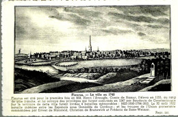 FLEURUS « La Ville En 1740 » - Ed. P. I. B., Brux. - Fleurus