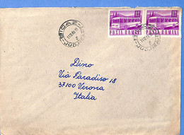 Lettre : Romania To Italy Singer DINO L00076 - Lettres & Documents