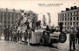 Montargis Cavalcade Du 29 Mai 1932 Char Tank Cisterna Char " Le Carrefour Des Ecrasés " Loiret En TB.Etat - Montargis