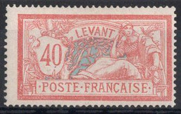 Levant  Timbre Poste N°19* Neuf Charnière TB Cote : 8,00 € - Unused Stamps