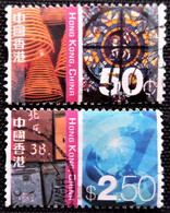 Hong Kong 2002 Cultural Diversity Stampworld N° 1090 Et 1097 - Used Stamps