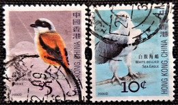 Hong Kong 2006 Birds Stampworld N° 1426 Et 1437 - Usados