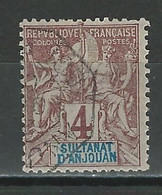 Anjouan Yv. 3, Mi 3 O - Used Stamps