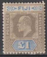 FIDJI - 1903 - RARE YVERT N°57 * MLH - COTE = 500 EUR - SIGNE - Fidschi-Inseln (...-1970)