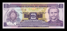 Honduras 2 Lempiras 2004 Pick 80Ae Sc Unc - Honduras