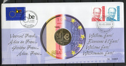 Année 2002 : 3050-3051 - Numisletter : S.M. Le Roi Albert II - Numisletters