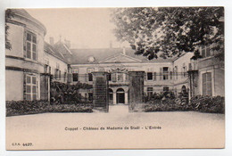 (Suisse) Vaud 158, Coppet, CPN 4437, Château De Madame Staël, L'entrée - Coppet