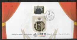 Année 2004 : 3289 - Numisletter : Le Roi Albert II, 70 - Numisletters