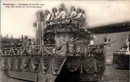 Montargis Cavalcade Du 29 Mai 1932 Char Tank Cisterna Char Des Reines De L'Arrondissement Loiret En TB.Etat - Montargis