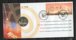 Année 2000 : 2882-2884 - Numisletter : Bruxelles : Ville Européenne De La Culture De L'an 2000 - Numisletter