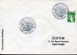 75293 France, Special Postmark 1981 Bort Les Orgues Talsperre  Barrage, Dam, Damm, Anniversaire Du Barrage - Acqua