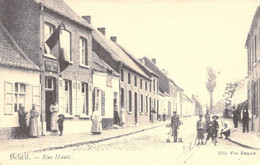 Belgique - Beloeil - Rue Haute - Edit. Vve Empain - Animé - 1906 - Carte Postale Ancienne - Ixelles - Elsene