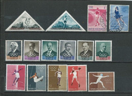 Saint Marin  Lot Timbres Théme Sports   **,* Et O - Collections, Lots & Séries