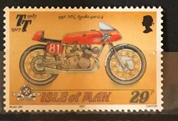 Isle Of Man 1987 TT / MNH / MV Agusta / Motorcycles / Motocyclettes/Motorräder/Motociclette/Motocicletas - Moto