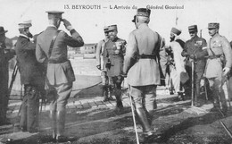 LIBAN - Beyrouth - L'Arrivée Du Général Henri Gouraud, Explorateur Du Tchad, Conquérant De La Mauritanie... - Liban