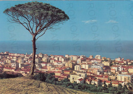 CARTOLINA  PORTO S.GIORGIO,FERMO,MARCHE-PANORAMA-LUNGOMARE,SPIAGGIA,MARE,ESTATE,VACANZA,BARCHE,VIAGGIATA 1970 - Fermo