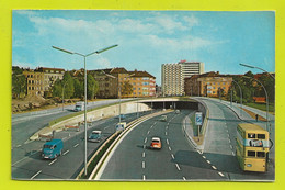 BERLIN Halensee Stadtautobahn VOIR ZOOMS Autos Car BUS Ancien à étage PUB Persil - Halensee