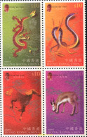 324224 MNH HONG KONG 2002 AÑO LUNAR CHINO - Lots & Serien