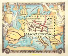 325772 MNH HUNGRIA 1993 RUTAS ROMANAS - Oblitérés