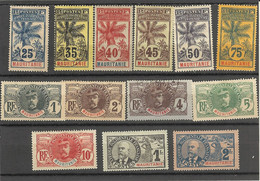 Mauritanie - (1906-) Palmiers -gouverneur Ballay Lot - Other & Unclassified