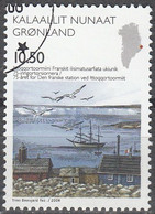 Groenland 2008 Michel 517 O Cote (2013) 2.80 Euro Voilier à Scoresbysund Cachet Rond - Gebraucht