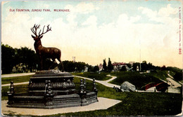 Wisconsin Milwaukee Juneau Park Elk Fountain - Milwaukee