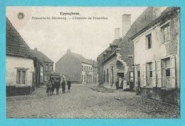 * Eppegem - Eppeghem (Zemst - Vlaams Brabant) * (G. Hermans) Brusselse Steenweg, Chaussée De Bruxelles, TOP, Rare - Zemst