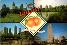 Georgia Atlanta Greetings With Multi View - Atlanta