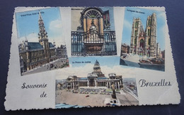 Souvenir De Bruxelles - JC - Panoramische Zichten, Meerdere Zichten