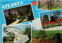 Georgia Atlanta Greetings With Multi View - Atlanta