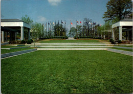 Georgia Atlanta Carter Presidential Library Circular Entrance - Atlanta