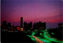 Georgia Atlanta Downtown Skyline At Sunset - Atlanta