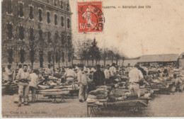 Militaria .Caserne D'AUXERRE (89) Aération Des Lits - Barracks
