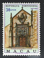 Portugal (Macau) 1969 – Centenário Nascimento D. Manuel -  Macao - Afinsa 424 Set Completo - Gebraucht